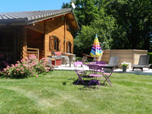 vue d'ensemble du chalet cathare.